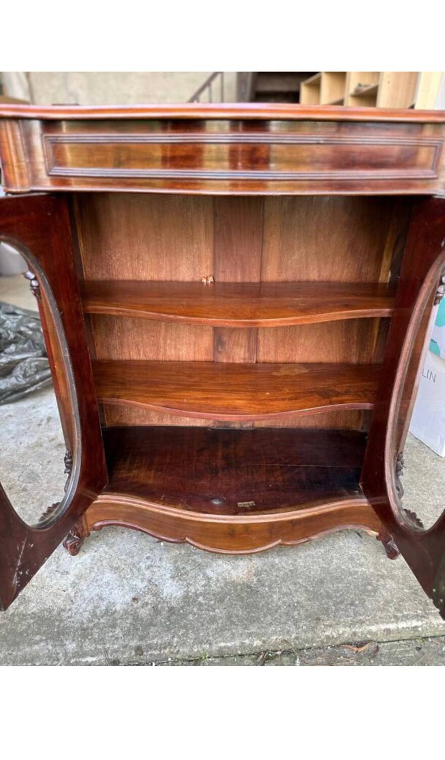 Napoleon III display cabinet