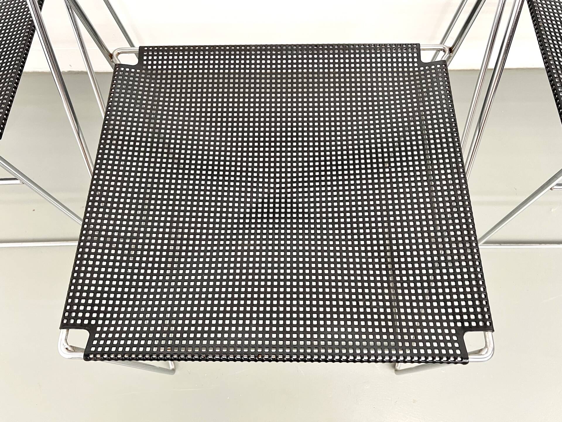 Set of 6 Nuova X-Line chairs, 1977