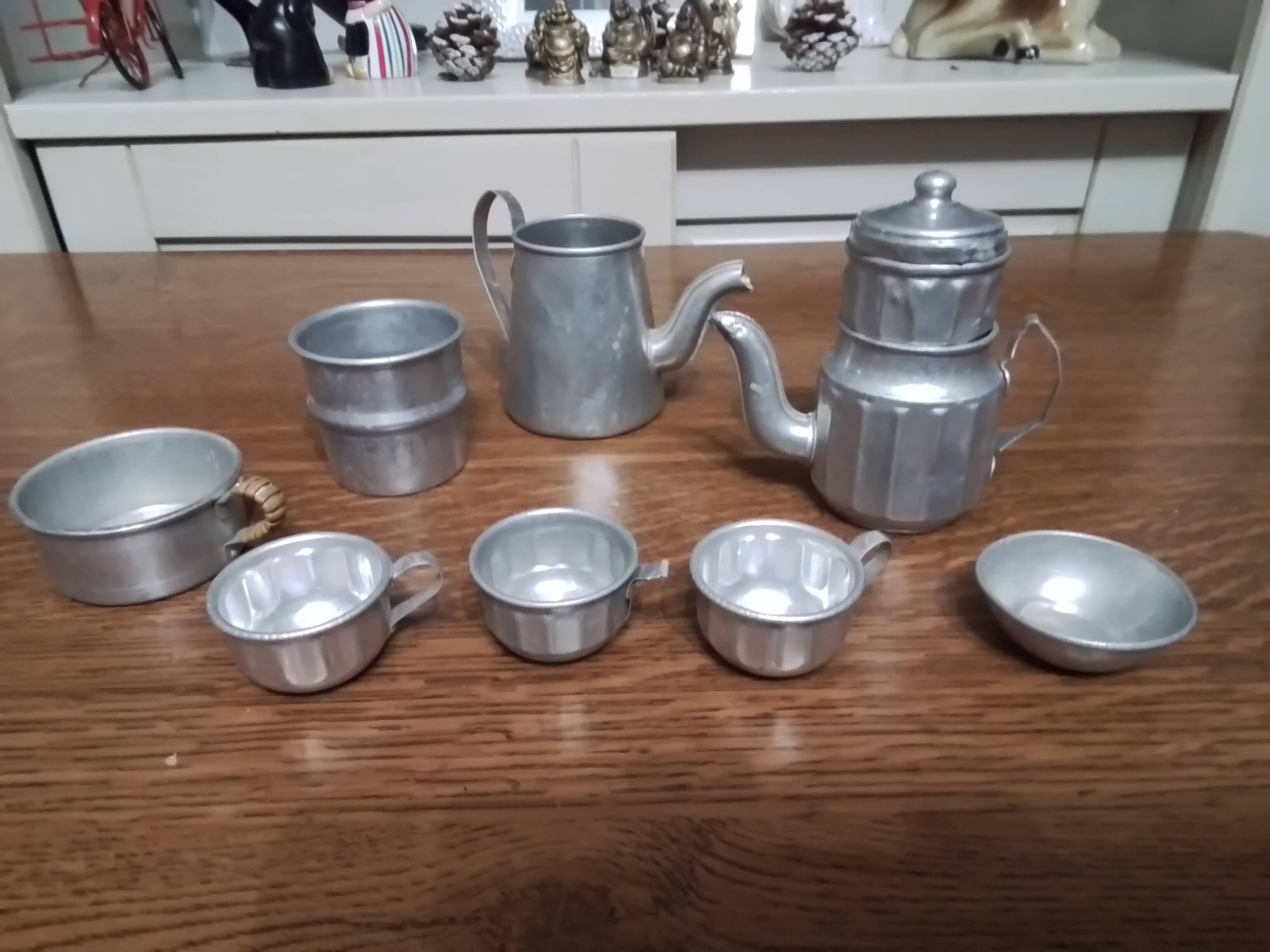 Vintage aluminum dinette set