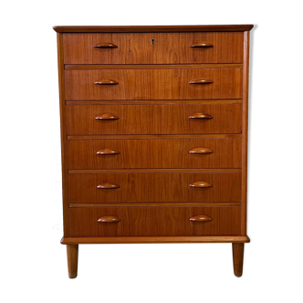 Danish chest of drawers teak