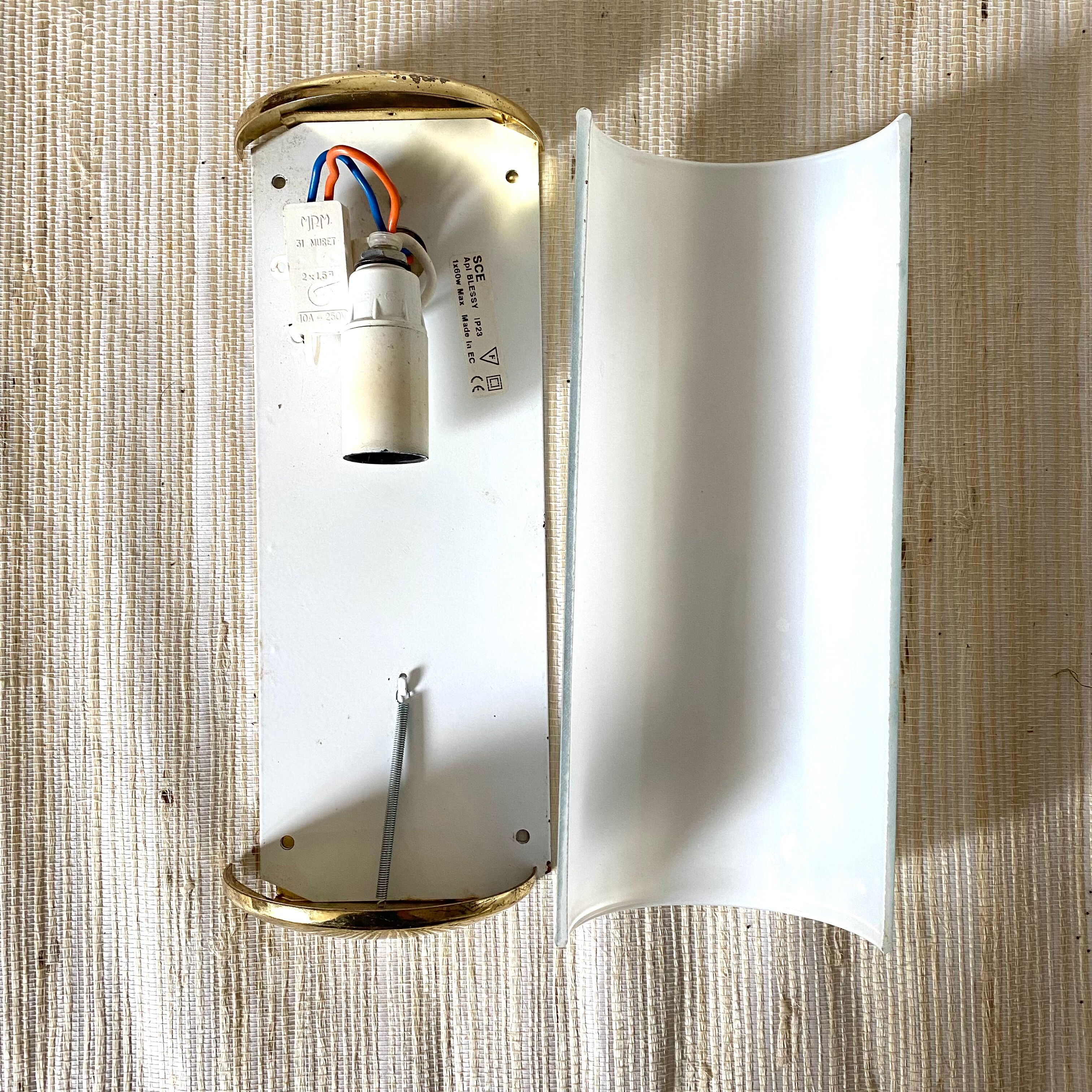 Wall lamp 80s vertical or horizontal