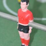 Old foosball table wooden