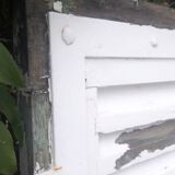 Shutters 4 leaves H148xW245cm (2) antique oak louvres pair 2