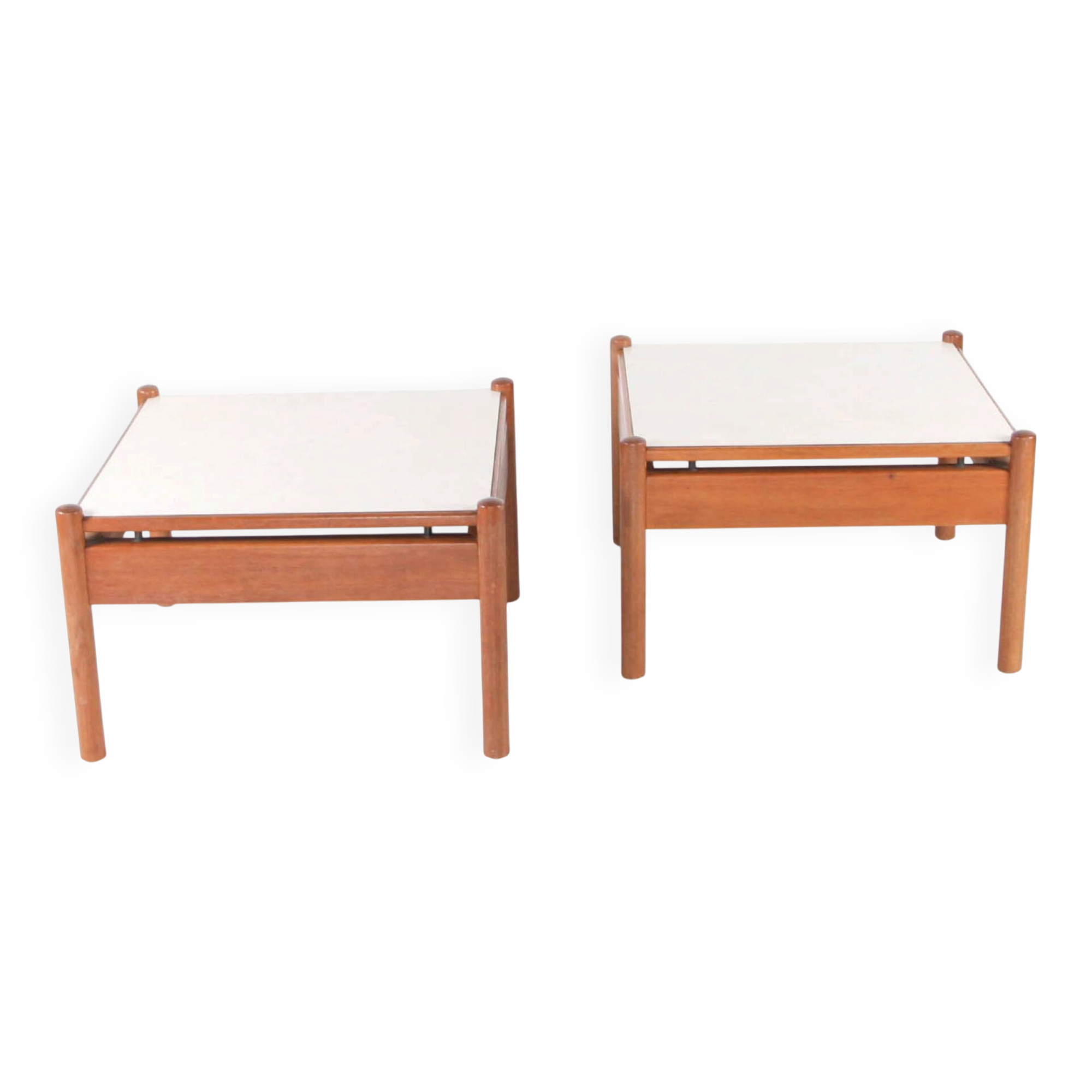 Paire de tables basses japonaises 