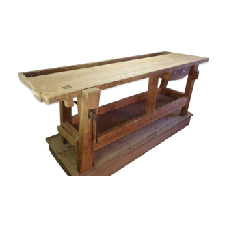 Former bench in oak