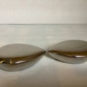 Pair of candlesticks in the Scandinavian style of Magnus Löfgren.