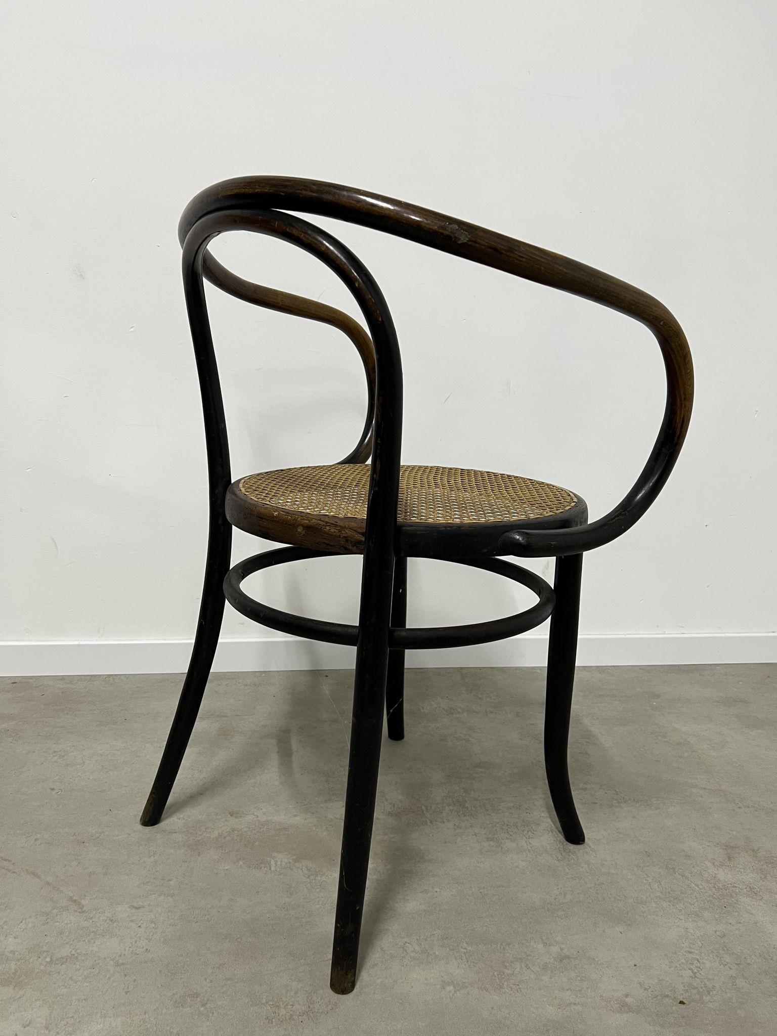 Old bentwood office chair Fischel 1930s