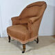 Vintage toad armchair - Toad armchair with wheels