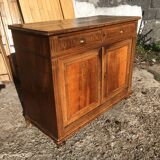 Old parisian buffet in fir