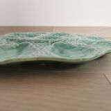 Ceramic serving dish from gien green