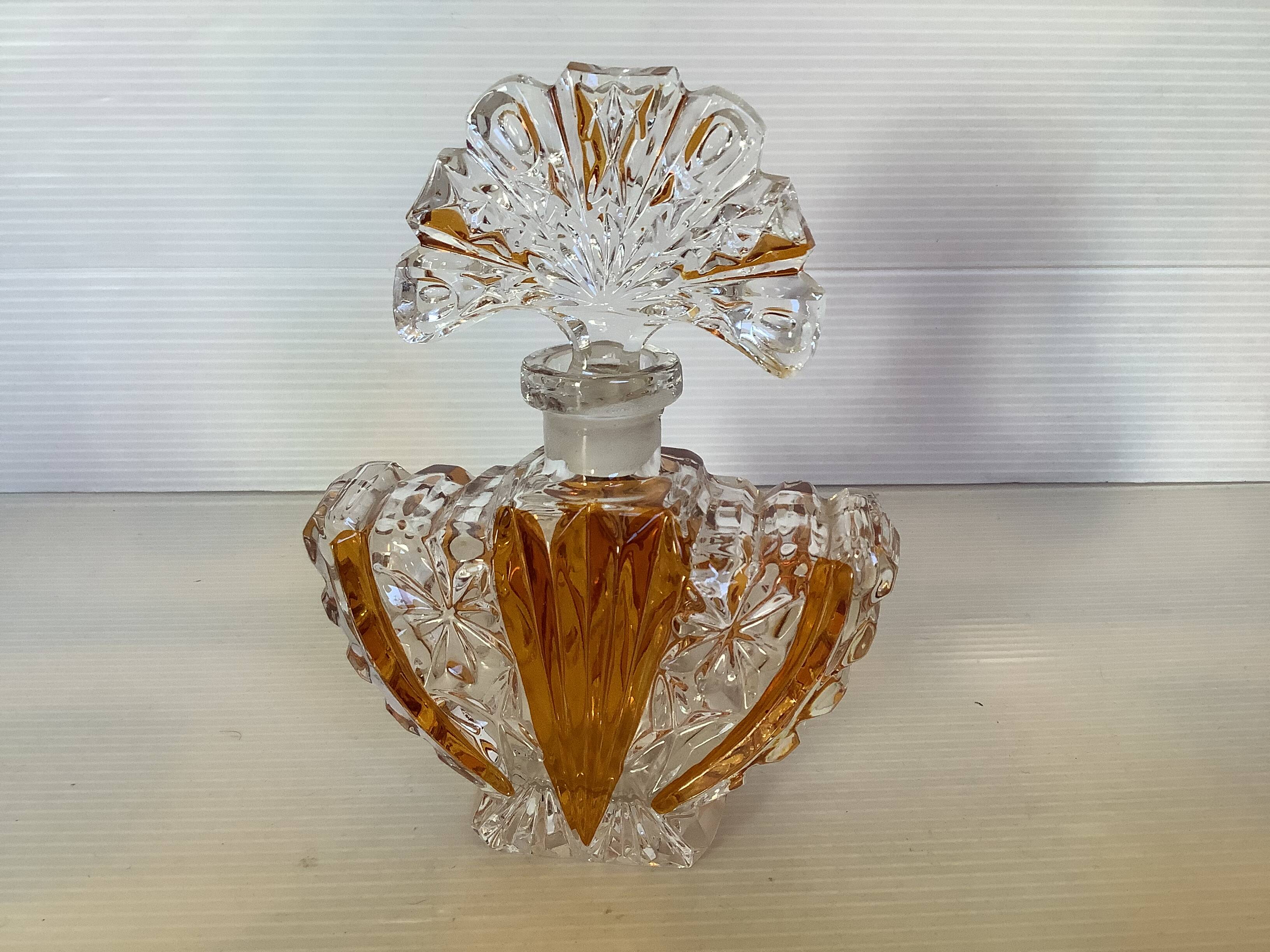 Art deco perfume bottle