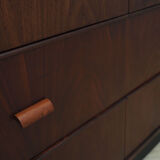 Mahogany wardrobe, Danish design, 1970s, production: Denmark