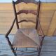 Fauteuil campagnard