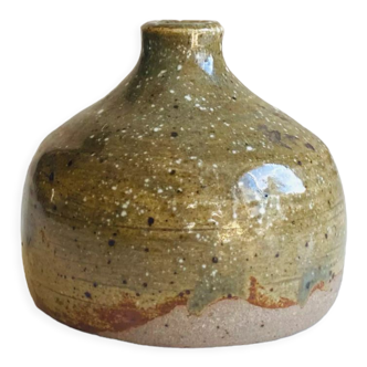 Soliflore glazed stoneware signed