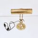 Lampe de bureau banquier en laiton doré