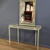 Ensemble Miroir & Console, signés Pierre Vandel – 1970