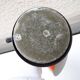 Old orange enameled sheet metal lamp