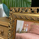 Exceptional antique large mirror in Louis XV style – Openwork gilded frame