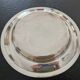 Christofle - Round service plate model Crossed Ribbons - in silver-plated metal