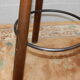 Pair tripod bar stool vintage scandinavian design