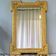 Bevelled gold mirror