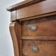 Commode en noyer style Empire