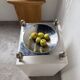 Silver-plated fruit bowl