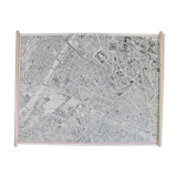 Plan Paris to Bird's Flight by Peltier: Issy les M. Les Invalides Le Champ de Mars, Montparnasse