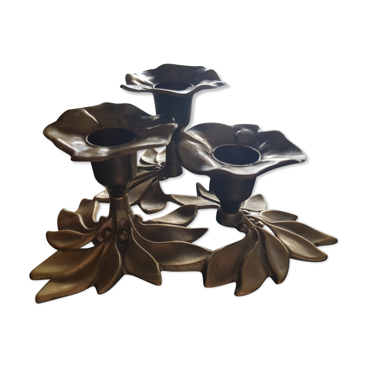 Vintage brass candlestick