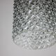 Crystal glass pendant lamp, 1960s