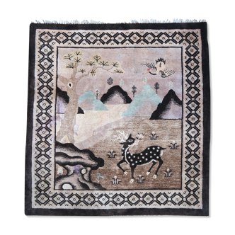 Chinese rug 1900 167 X 158 cm