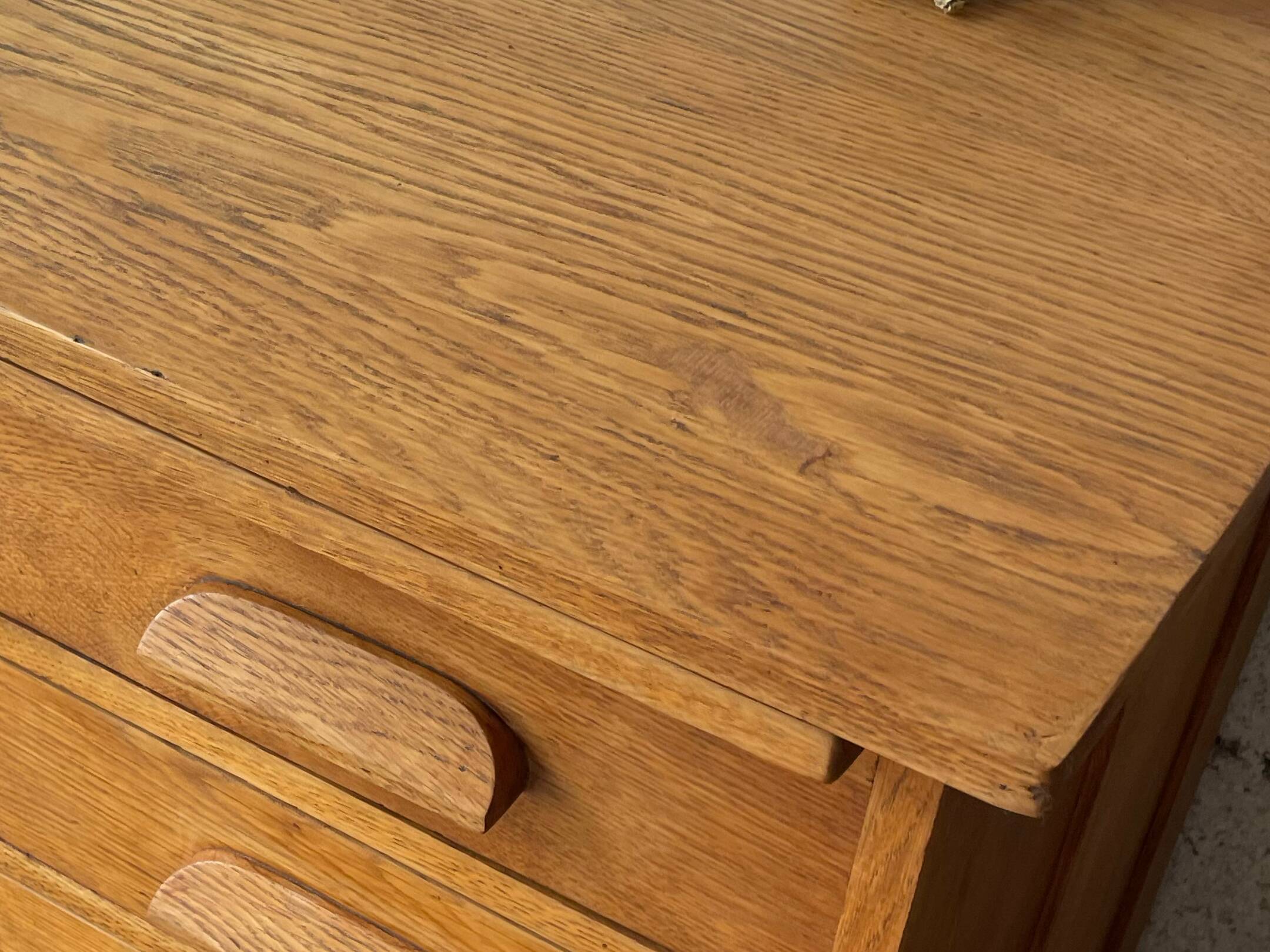 Small wooden desk