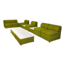 Vintage Bohemian modular sofa 'Tetris'