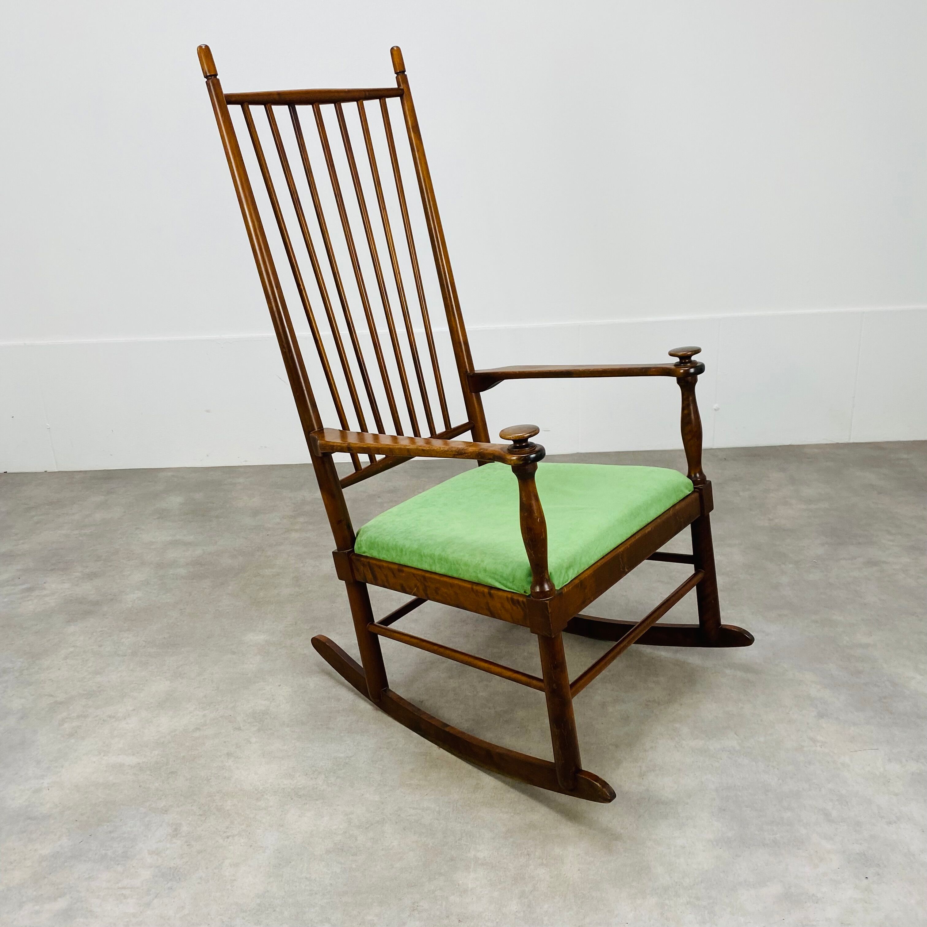Rocking chair scandinave de Karl Axel Adolfsson pour Gemla 1960
