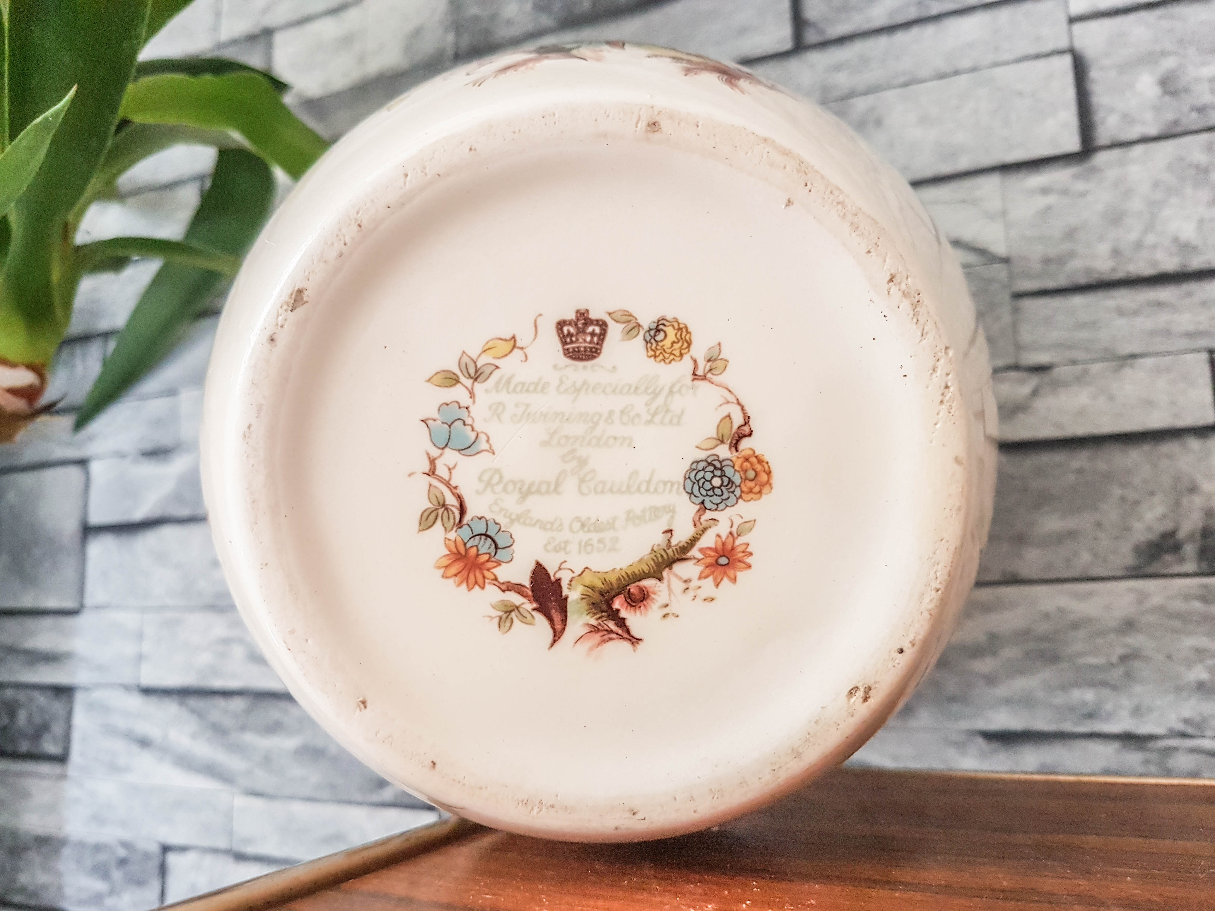 Royal Cauldon ceramic vase