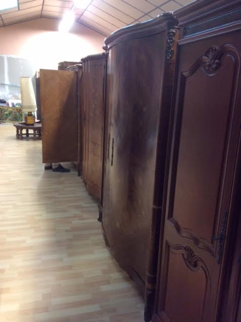 Rosewood marquetry cabinet