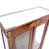 Unique Empire library display cabinet, France, circa 1820.