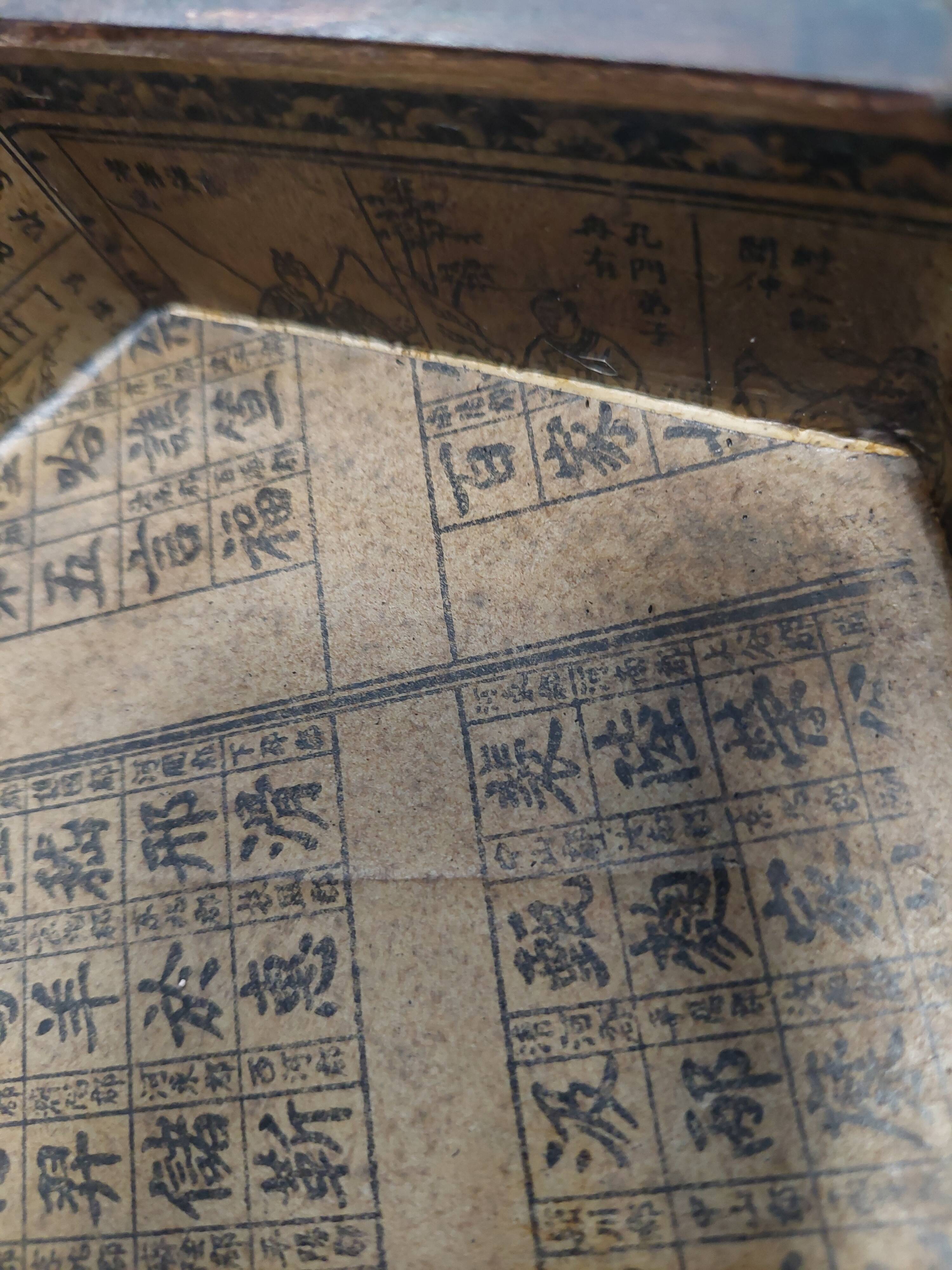 Used octagonal Chinese chest