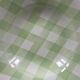 Pale green checkered plate