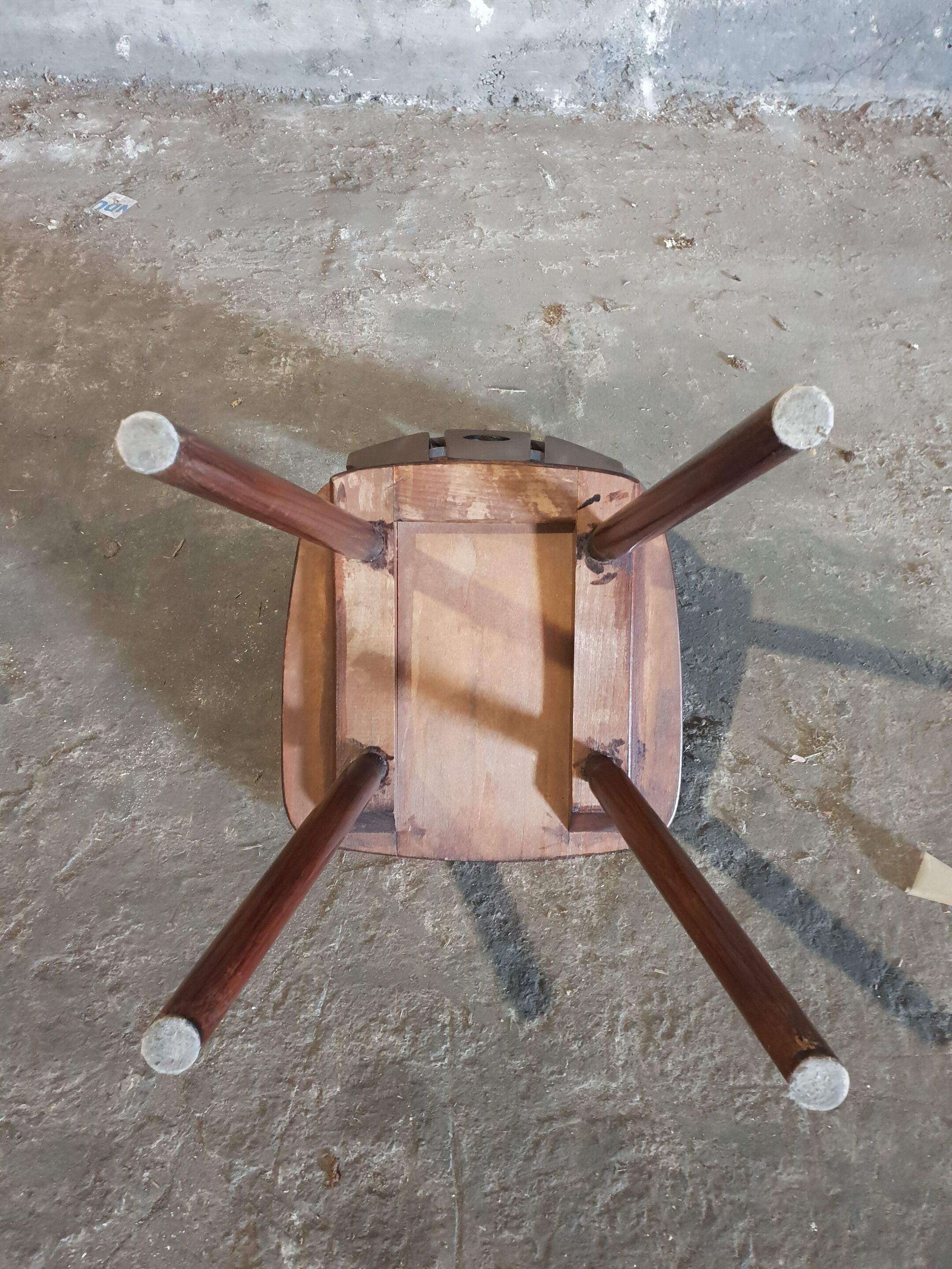 Series of 4 chalet chairs 1970