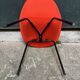 Set of 4 Geniève chairs by Dangles and Christian Defrance 1950