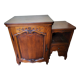 Table with singer sewing machine