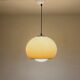 Space age lamp bud gradient brown harvey guzzini, 60s