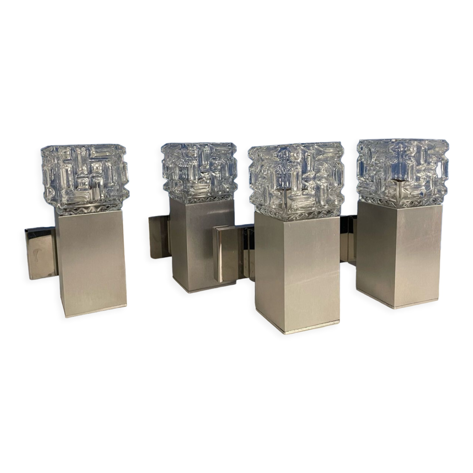 Cubic wall lamps 1970