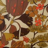 Fiberglass top, 70'S psychedelic flower pattern