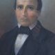 Pastel portrait of man signed Theophile Emmanuel Duverger 1861