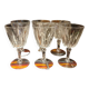 Lot de 6 verres cristal à liqueur