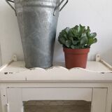 Zinc florist pot, Galva