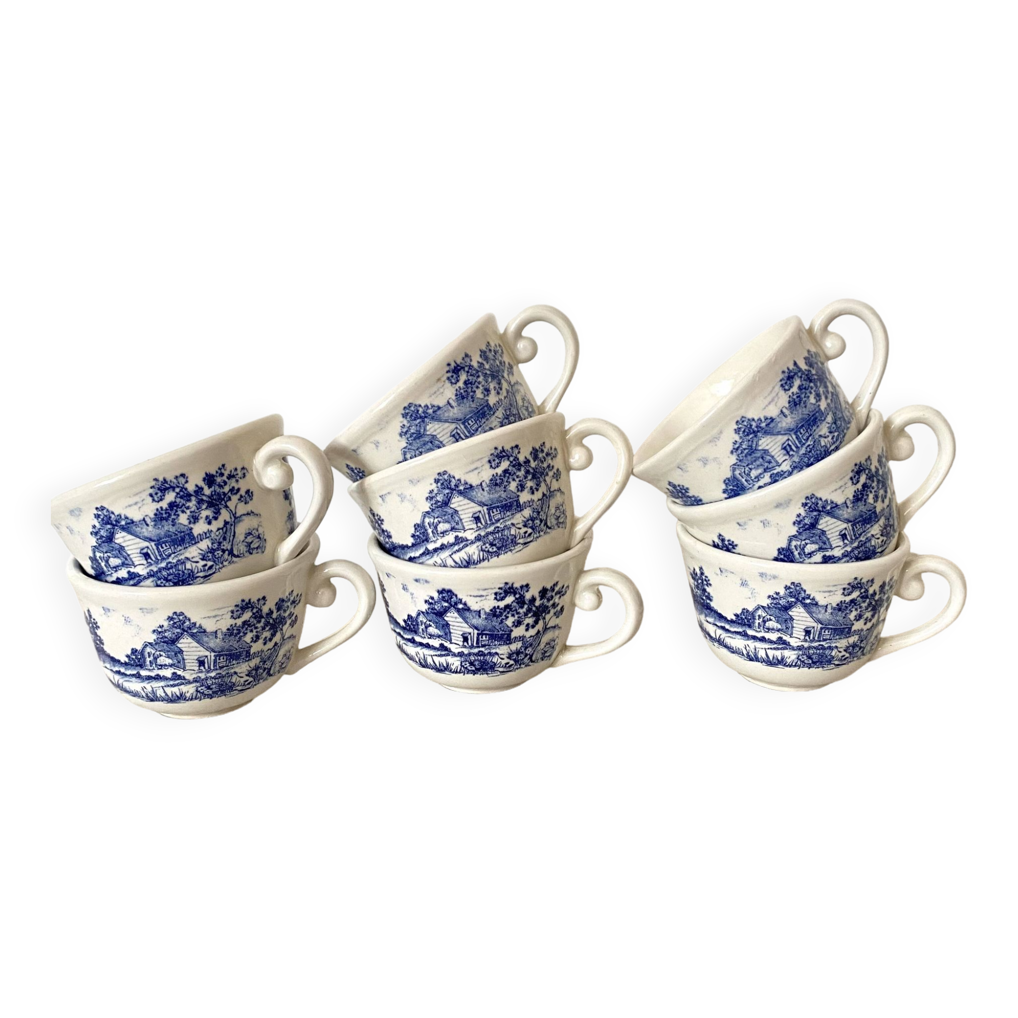 Tasses en porcelaine anglaise