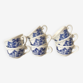 English porcelain cups